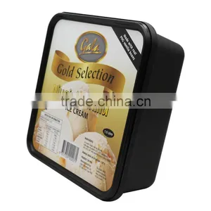 Plastic Ice Cream Packaging Design,Tamper Evident Ice Cream Plastic Container Square Packaging thumbnail-5