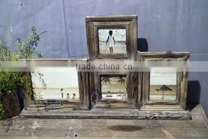 Decorative Antique Wooden Photo Frame With Multi Openings thumbnail-1