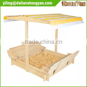 Wooden Downloadable Plans Square Sandpit for Children thumbnail-1