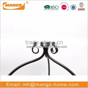 Metal Wire Two Layers Garden Flower Basket thumbnail-4