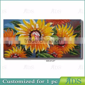 Custom Pictures For Fabric Painting Flower thumbnail-1