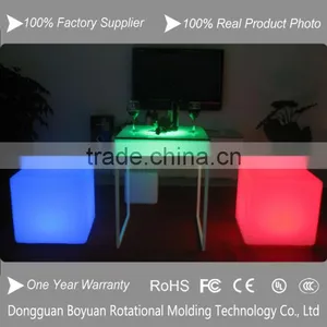 Dongguan Led Furniture/light up Bar/ Led Plastic Cube thumbnail-6