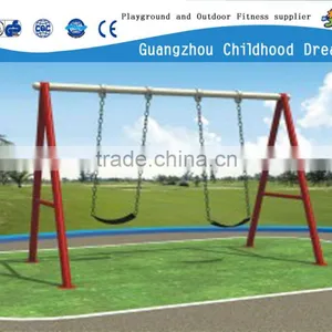 (CHD-872) Guangzhou Wholesale Double Swing for Kids, Outdoor Games Children Swing, Double Baby Swing thumbnail-1