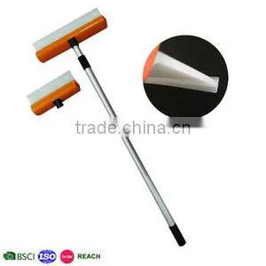 Telescoping Silicone Wipers, Long Handle Silicone Scrapers Water Blade thumbnail-1