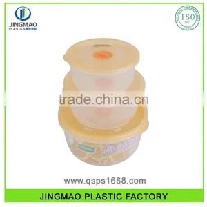 PP Round Shape Best Selling Plastic Food Container Set thumbnail-3