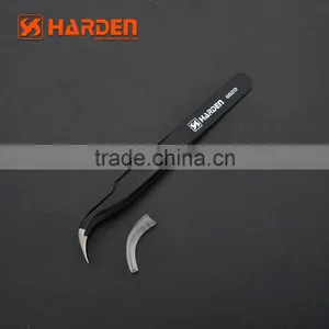 Professional Bent Nose Anti-Static Stainless Steel Tweezer thumbnail-6