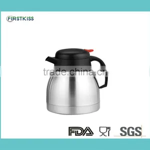 1000ml Double Wall Stainless Steel Vacuum Coffee Pot thumbnail-1
