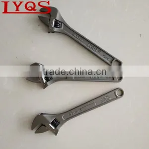 10" Carbon Steel Drop Forged Adjustable Wrench Spanner thumbnail-3