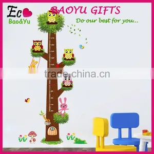 3D Kids Height Growth Chart Home Decor,Wall Sticker For Kids Room thumbnail-1
