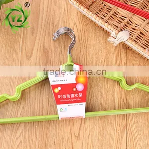 A411 Laundry Product Anti Slip Pvc Coated Clothes Hanger thumbnail-4