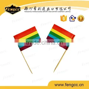 2016 Hot Sale Promotion Cheap Polyester Car Flag Hand Flag thumbnail-3