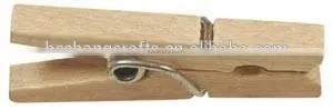 Mini Wooden Pegs/wood Clip/clamp/hanger Pins thumbnail-1