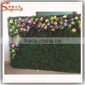 Home Decor Vertical Green Wall Artificial Moss Grass Wall for Decoration Flower Wall thumbnail-1