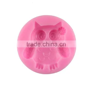 Liquid Silicone 3D Fondant Cake Decoration Mold Real Food Grade Silicone Baking Owl 1688 Agent thumbnail-3