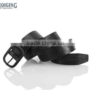 J40021 Classic Belt Men's Genuine Leather Belt Pin Buckle Belt thumbnail-3