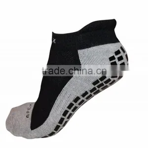 Non Slip YOGA Sport Socks Traction Technology Inside and Outside of Socks No More Blisters Grip Jump Tramponline Socks thumbnail-1