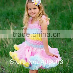 Long Puffy Tutu Party Dress for Girls thumbnail-4