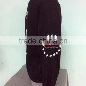 Custom Cheap Graph Printed High Quality Fitted Crewneck Men Pullover Hoodies Sweatshirt thumbnail-3