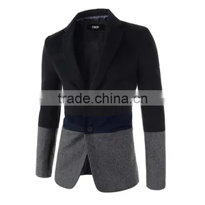 High Quality New Arrival 4 Size M/L/XL/XXL for Choice Slim Fashion Mens Slim Fit Blazer thumbnail-1