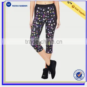 Factory Wholesale Spandex Ladies Fitness & Body Building Printed Leggings thumbnail-1