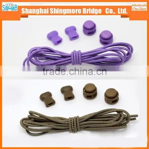 Cheap Wholesale Colorful Elastic Shoelaces in High Quality Made in China thumbnail-1