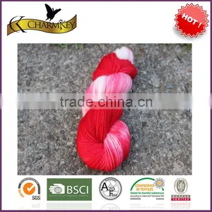 Reflective Dyed Wool Nylon Sock Yarn for Knitting thumbnail-1