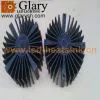 160mm Machined Round Aluminum Extrusion Profile Heatsinks/radiators/coolers for High Bay Lights thumbnail-1