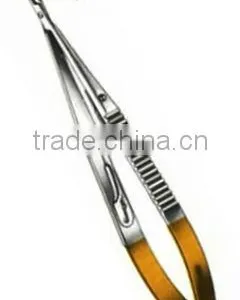 Micro Castroviejo Needle Holder TC With Lock thumbnail-1