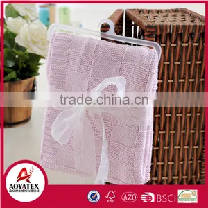 Super Soft Promotion Organic Cotton Swaddle Baby Blanket thumbnail-4