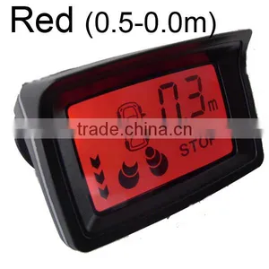Three Colours Background Car Parking Sensor LCD Display System thumbnail-4