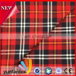 2016 the Latest 100% Cotton Plaid Coloured Flannel for Winter Shirt and Coat thumbnail-3