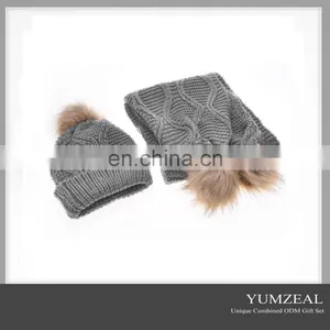 2016 New Year Kid Scarf And Hat Sets/Kids Winter Hat Scarf Sets thumbnail-1
