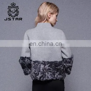 High Quality Women Three-Quarter Sleeve Cashmere Cardigan Coat for Women thumbnail-3