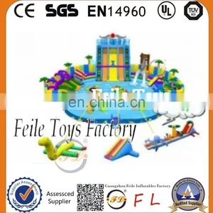 Recent Popular Best Quality Inflatable Water Park Slides For Sale thumbnail-1