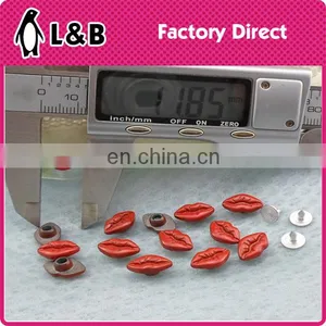 2015 High Quality New Popular Alloy Red Lip Rivet thumbnail-1