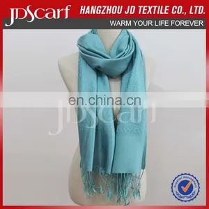2016 Beautiful Jacquard Scarf Fashion Shawl Silk Pashmina thumbnail-5