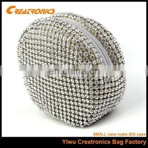 Wholesale High Quality Glass Stone Clutch Evening Bag thumbnail-1
