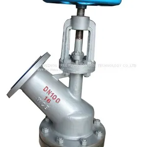 Bevel Gear Operated WCB Flat Bottom Valve in Chemical Industry thumbnail-1