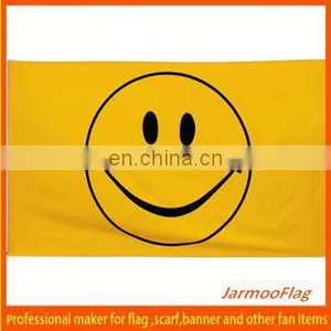 Polyester Smile Face Flags thumbnail-1