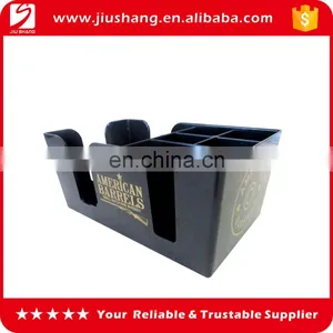 Custom Rectangle ps Plastic Decorative Bar Napkin Holder With Handle thumbnail-4