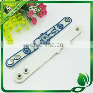 Promotion Adjustbale Soft PVC Bracelet thumbnail-1