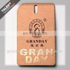 Custom Private Brand Printed Thick Paper Hang Tag for Jeans Clothing thumbnail-2
