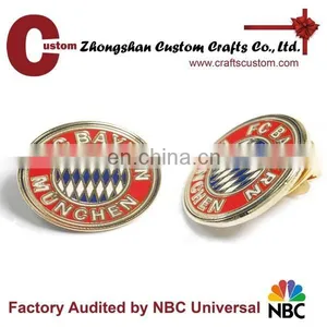 Custom Round Lapel Pins /metal Pin Badges With Hard Enamel thumbnail-1