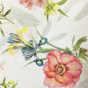 Top Selling Custom Digital Printed Floral Polyester Fabric Sublimation thumbnail-1