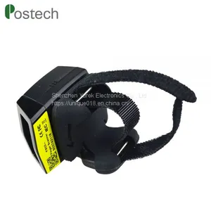 Wearable Warehouse Portable Finger Ring Laser 1D Barcode Scanners Mini Wireless Bluetooth Android Barcode Readers With Memory thumbnail-4