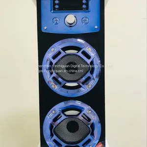 Portable Bluetooth Speaker Wireless Usb tf Aux fm Multifunctial Music Box Microphone Karaoke Speaker thumbnail-2