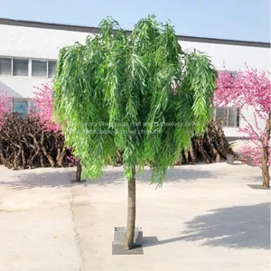 180cm Artificial Willow Tree With Many Long Soft Branches thumbnail-1