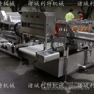 Clean Vegetable Water Washing Machine Clean Vegetable Eddy Current Cleaning Line Clean Vegetable Processing Equipment thumbnail-4