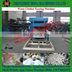 Best Seller Large Productivity Reasonable Price Waste Clothes Chopping and Shredding Machine for Sale thumbnail-4