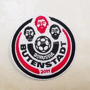 Football Cool Embroidery Patches for Jeans,Football Cool Embroidery Patches Supplier,Patches,Embroidered Patches thumbnail-1